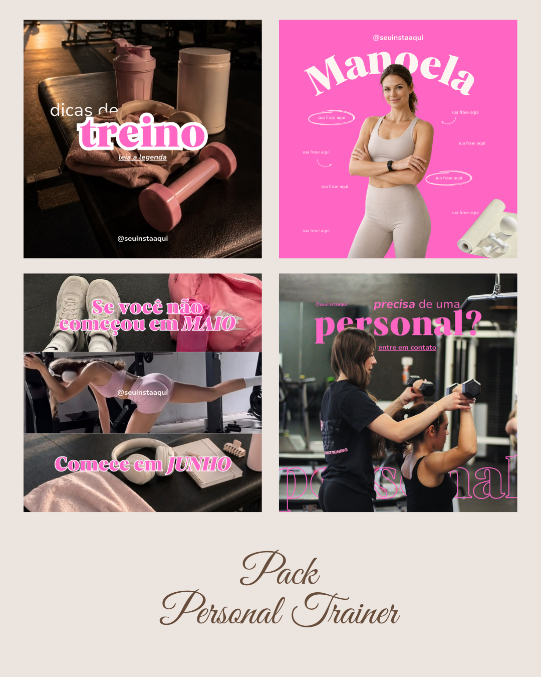 Prévia completa do pack Personal Trainer